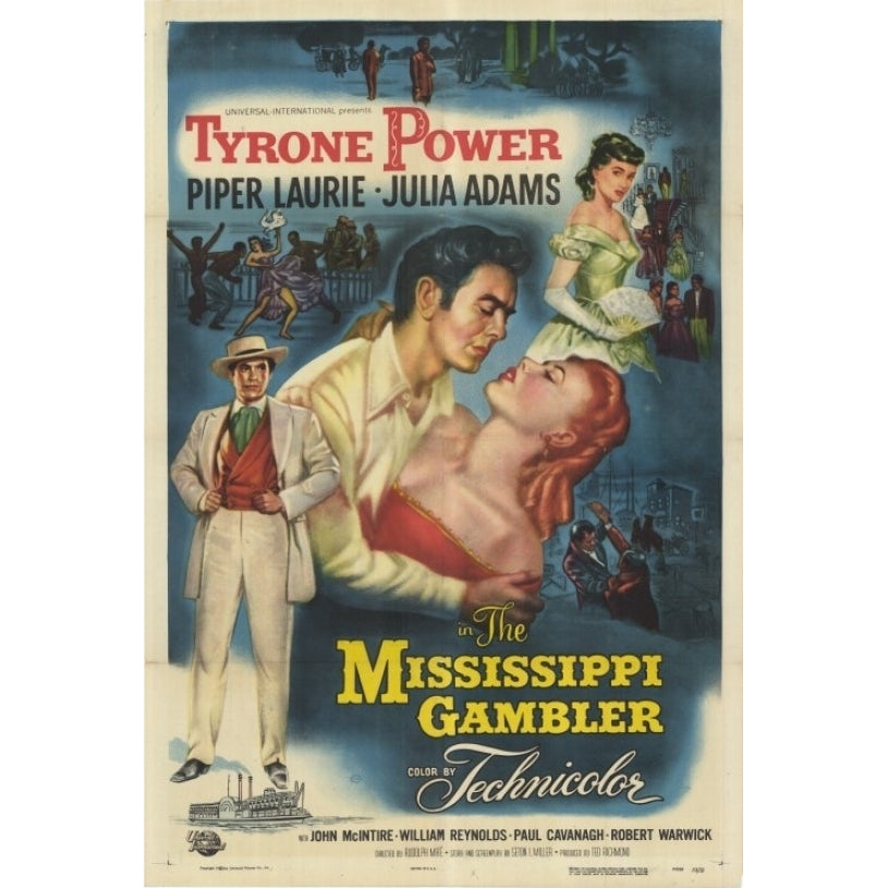 The Mississippi Gambler Movie Poster Print (27 x 40) - Item MOVIF1866 Image 1