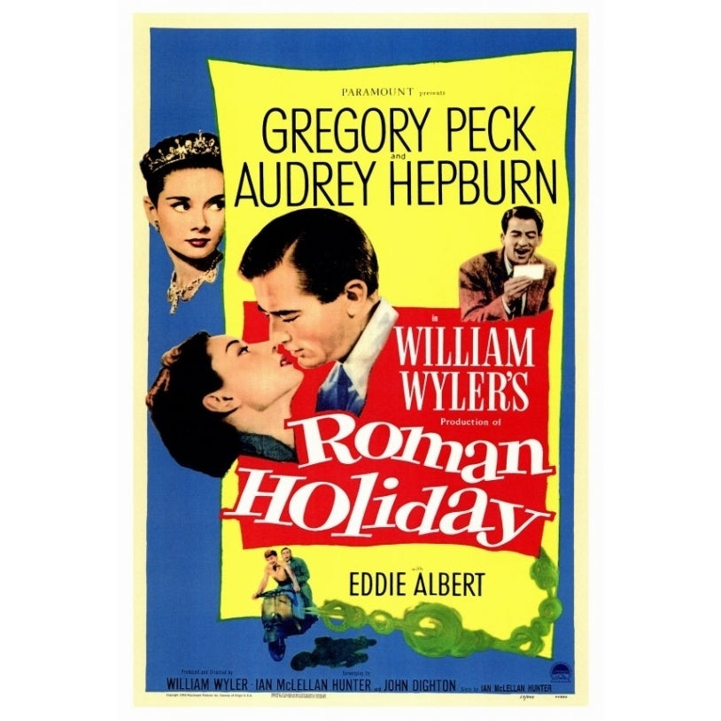 Roman Holiday Movie Poster Print (27 x 40) - Item MOVIF2176 Image 1