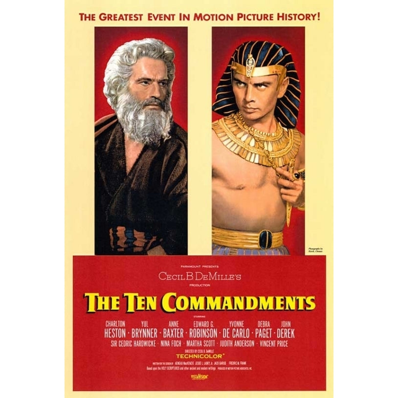 The Ten Commandments Movie Poster Print (27 x 40) - Item MOVIF2180 Image 1