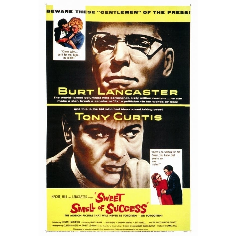 The Sweet Smell of Success Movie Poster Print (27 x 40) - Item MOVIF2184 Image 1