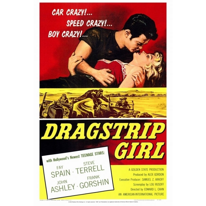 Dragstrip Girl Movie Poster Print (27 x 40) - Item MOVIF2182 Image 1