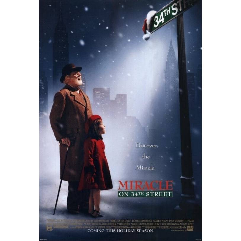 The Miracle on 34th Street Movie Poster Print (27 x 40) - Item MOVIF2383 Image 1