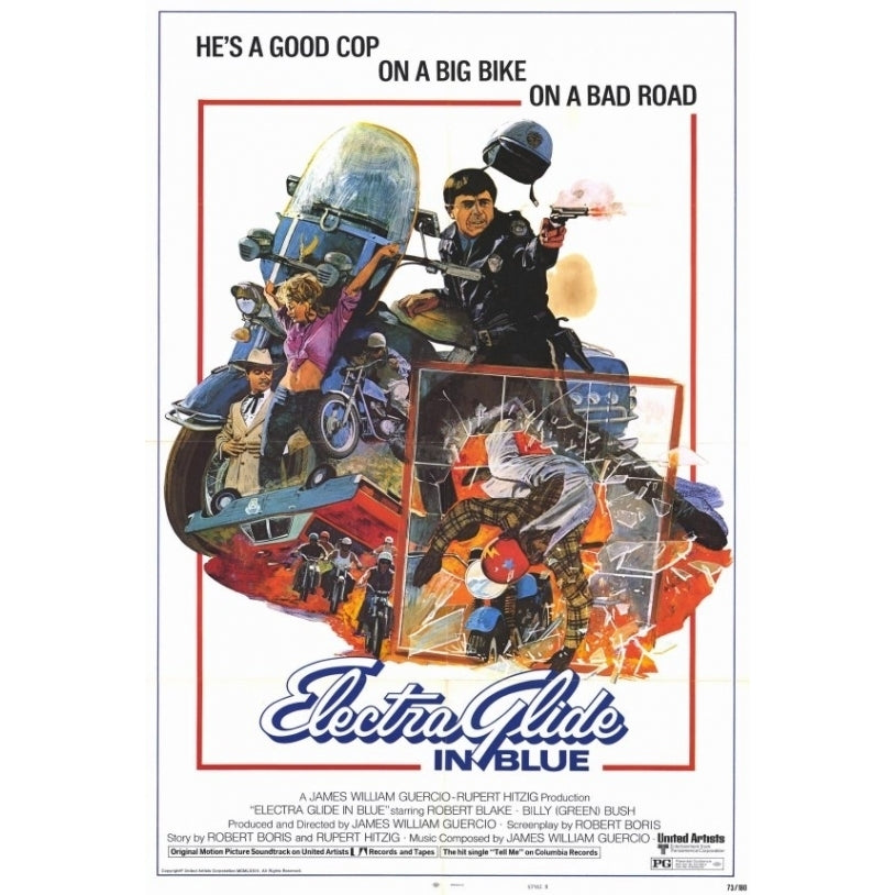 Electra Glide in Blue Movie Poster Print (27 x 40) - Item MOVIF2394 Image 1