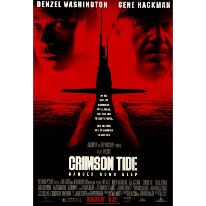 Crimson Tide Movie Poster Print (27 x 40) - Item MOVIF2416 Image 1