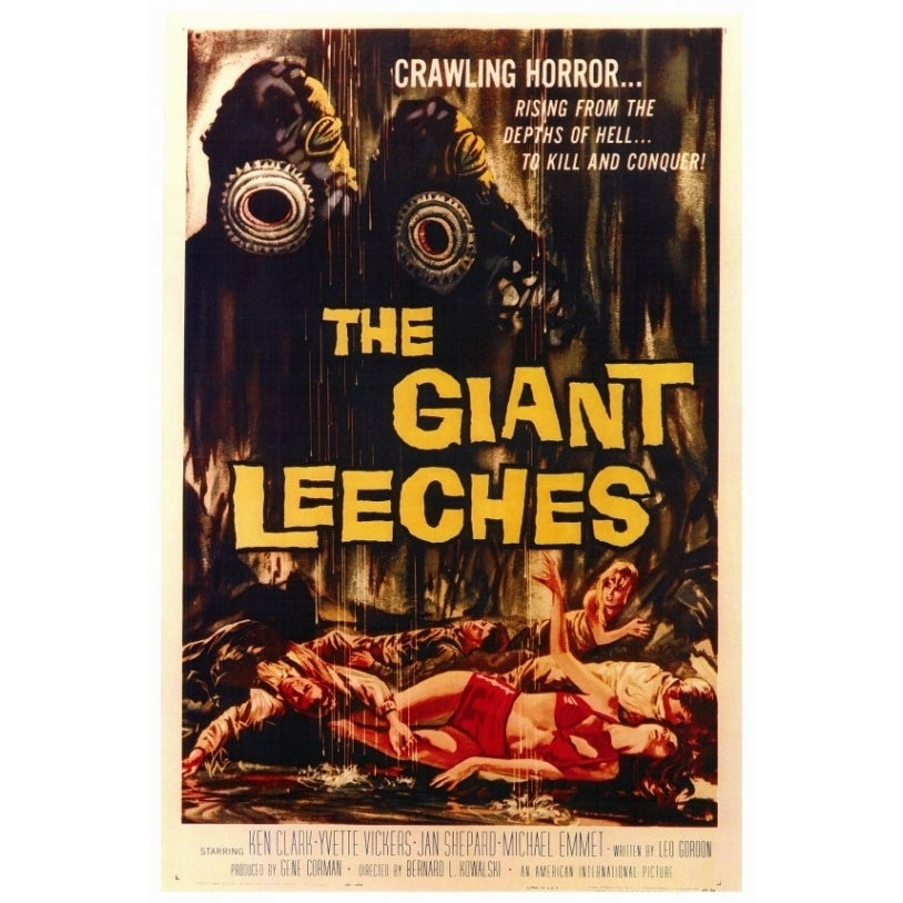 The Giant Leeches Movie Poster Print (27 x 40) - Item MOVIF3182 Image 1