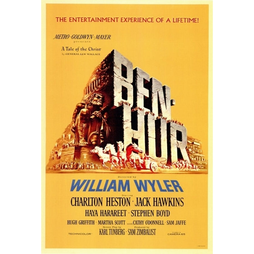 Ben-Hur Movie Poster Print (27 x 40) - Item MOVIF3184 Image 1