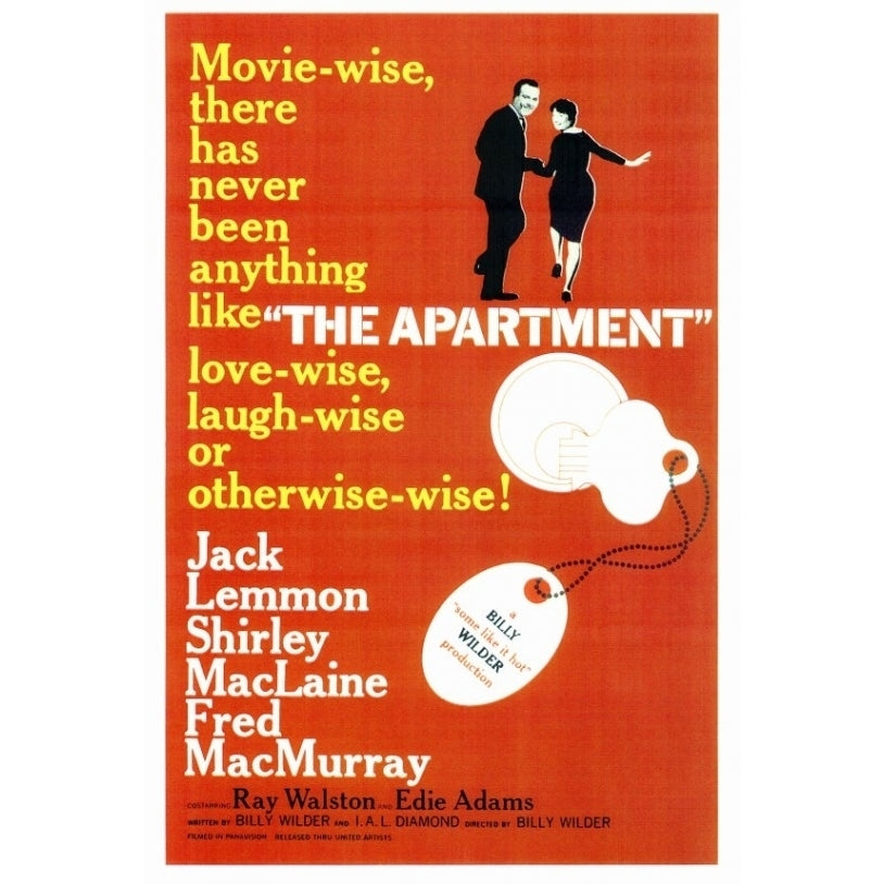 The Apartment Movie Poster Print (27 x 40) - Item MOVIF3186 Image 1