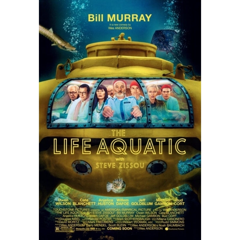 The Life Aquatic with Steve Zissou Movie Poster Print (27 x 40) - Item MOVIF3243 Image 1