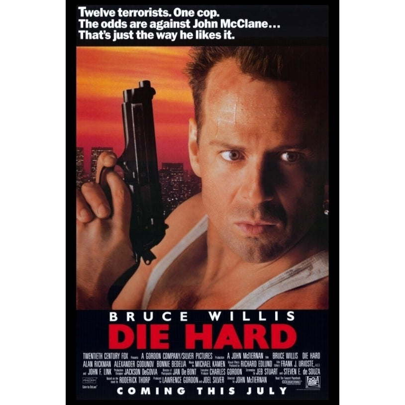 Die Hard Movie Poster Print (27 x 40) - Item MOVIF3283 Image 1