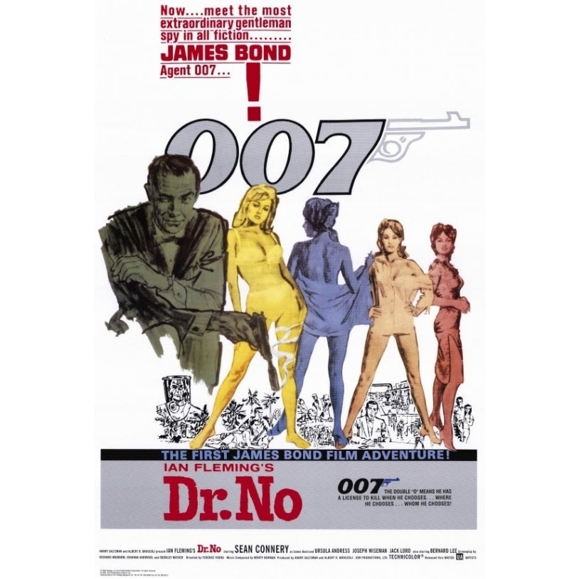 Dr. No Movie Poster Print (27 x 40) - Item MOVIF3203 Image 1