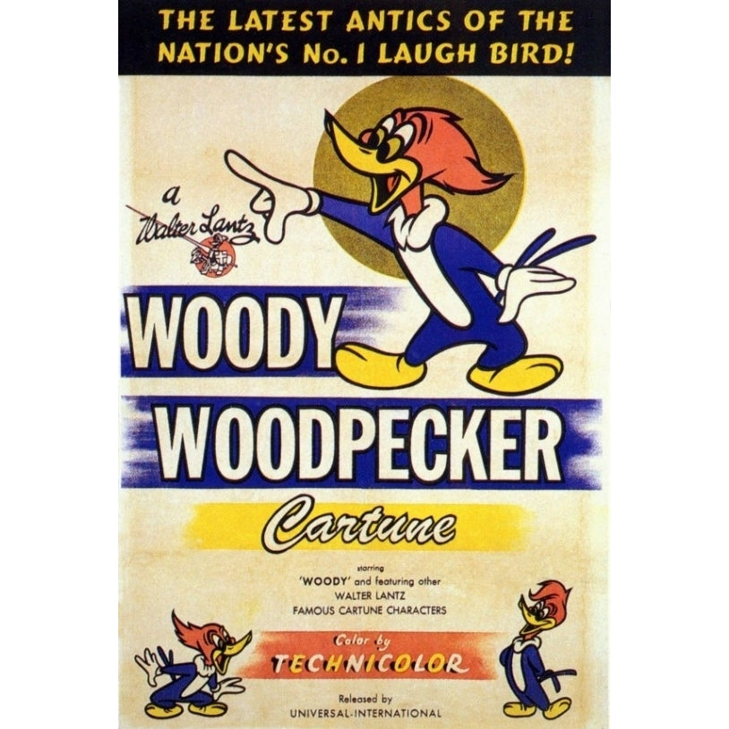 Woody Woodpecker Movie Poster Print (27 x 40) - Item MOVIF3336 Image 1