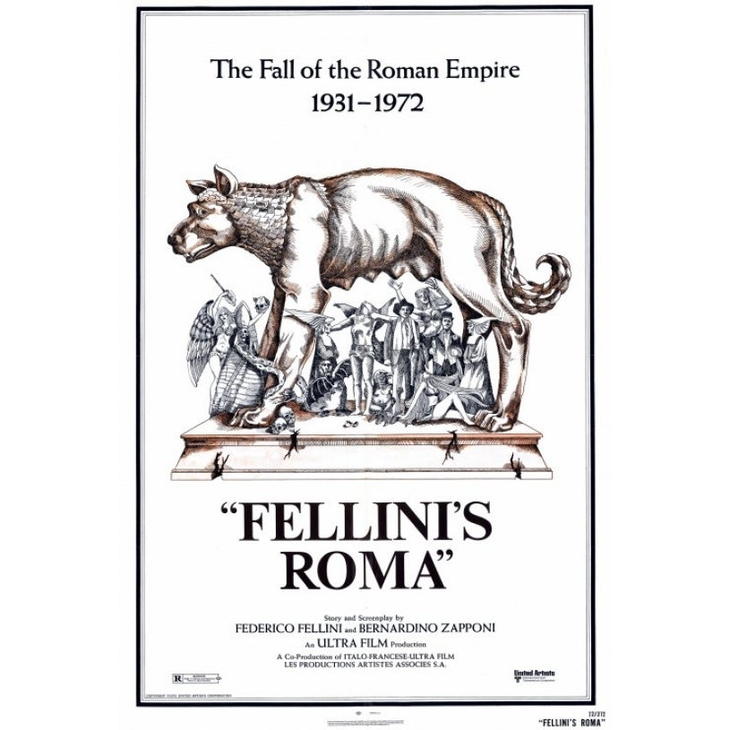 Fellinis Roma Movie Poster Print (27 x 40) - Item MOVIF3375 Image 1