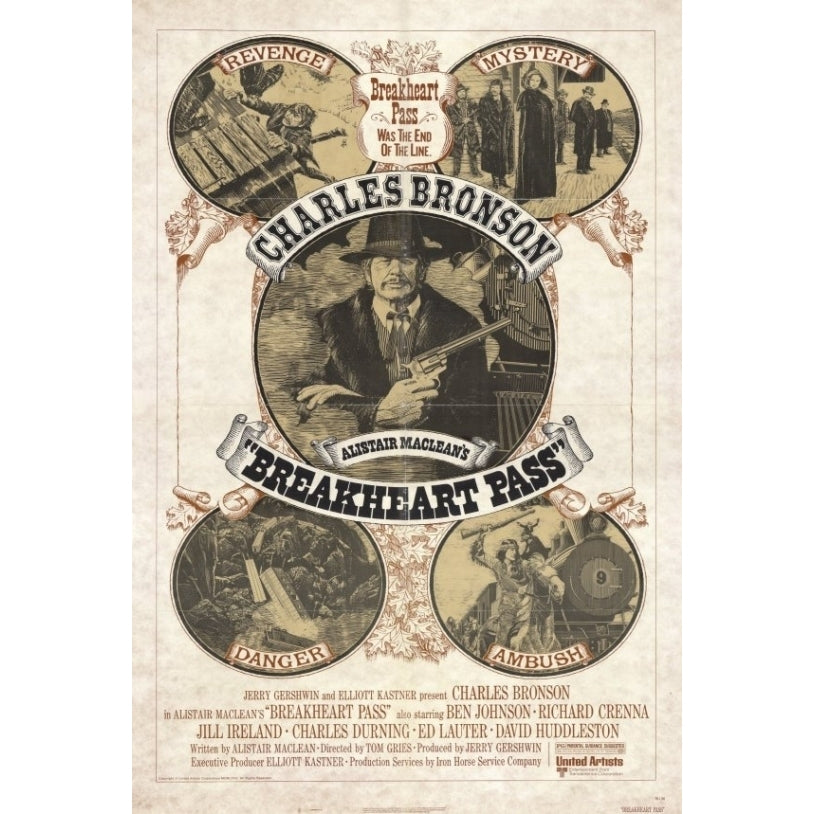 Breakheart Pass Movie Poster Print (27 x 40) - Item MOVIF3382 Image 1