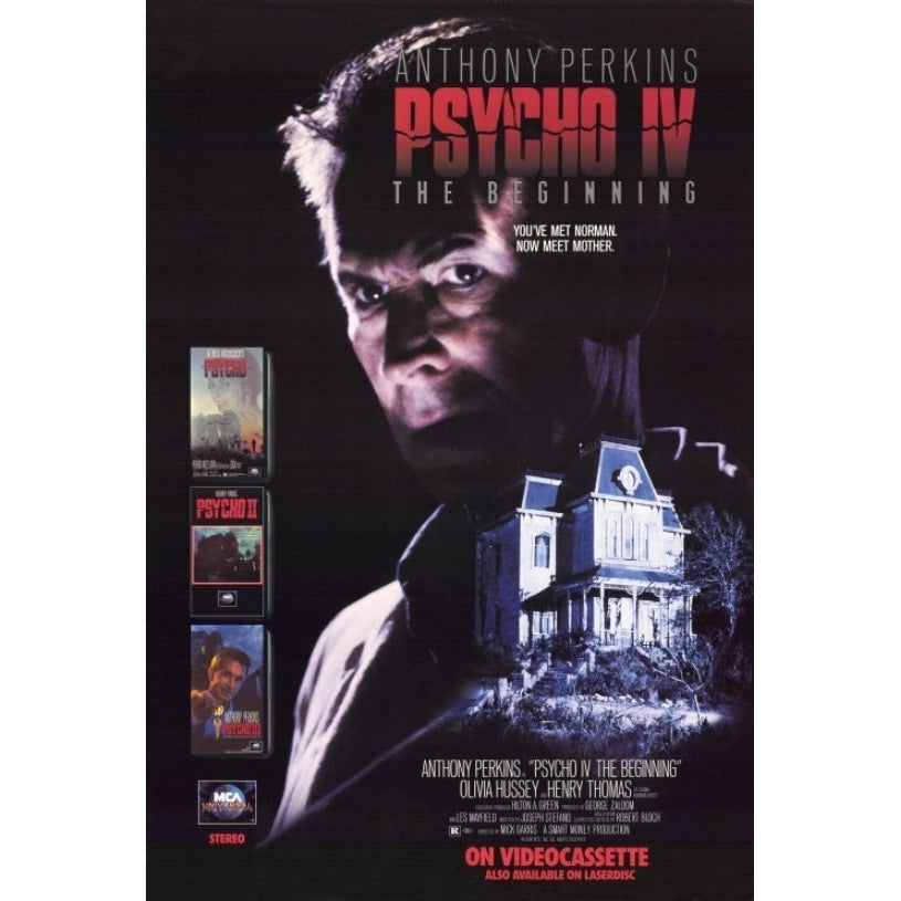 Psycho 4: The Beginning Movie Poster Print (27 x 40) - Item MOVIF3423 Image 1