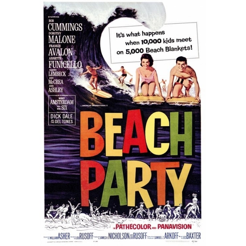 Beach Party Movie Poster Print (27 x 40) - Item MOVIF4184 Image 1