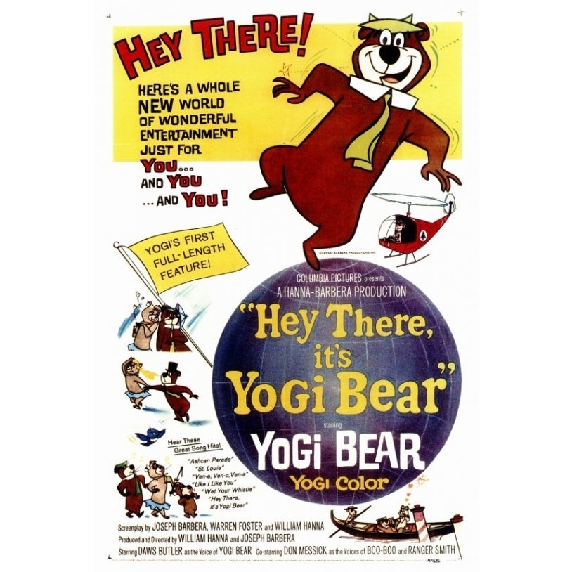 Hey There Its Yogi Bear Movie Poster Print (27 x 40) - Item MOVIF4186 Image 1