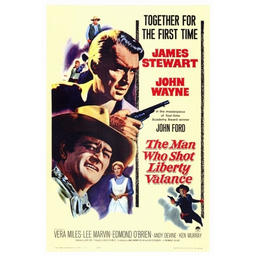 Man Who Shot Liberty Valance The Movie Poster Print (27 x 40) - Item MOVIF4181 Image 1