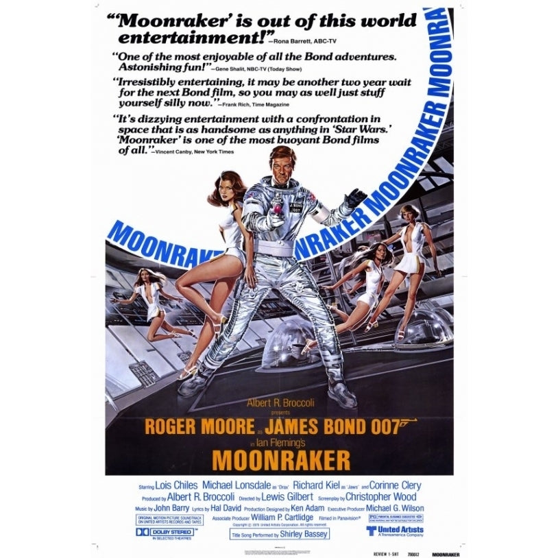 Moonraker Movie Poster Print (27 x 40) - Item MOVIF4424 Image 1