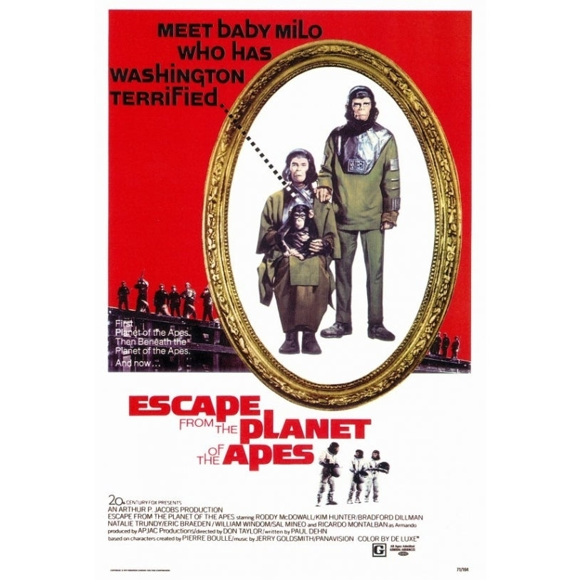 Escape from the Planet of the Apes Movie Poster Print (27 x 40) - Item MOVIF5187 Image 1