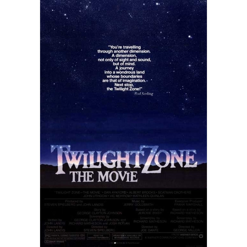 Twilight Zone: The Movie Movie Poster Print (27 x 40) - Item MOVIF5372 Image 1