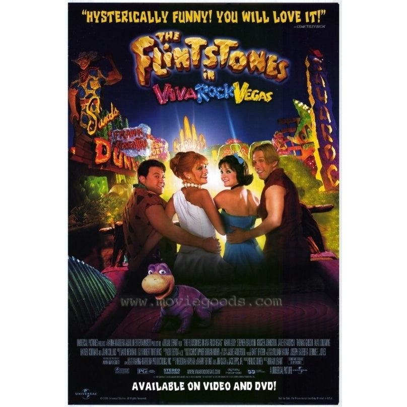 The Flintstones in Viva Rock Vegas Movie Poster Print (27 x 40) - Item MOVIF5404 Image 1