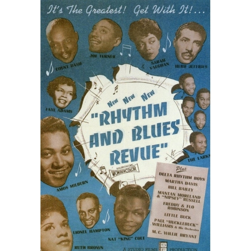 Rhythm and Blues Revue Movie Poster (11 x 17) - Item MOVIF6114 Image 1