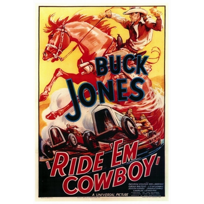 Ride Em Cowboy Movie Poster Print (27 x 40) - Item MOVIF6172 Image 1