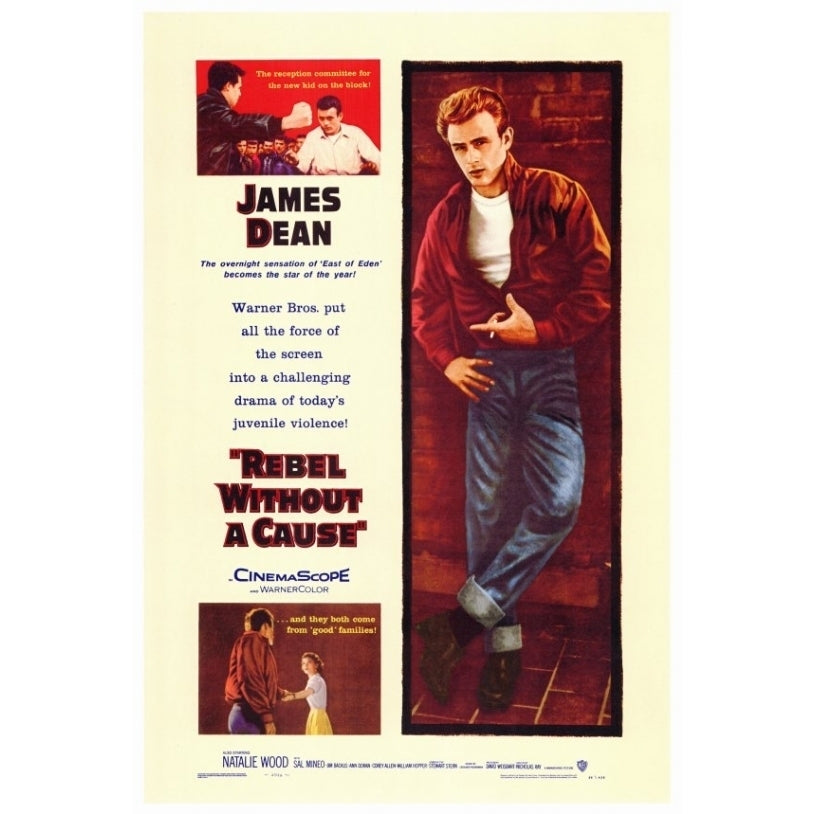 Rebel without a Cause Movie Poster Print (27 x 40) - Item MOVIF6189 Image 1