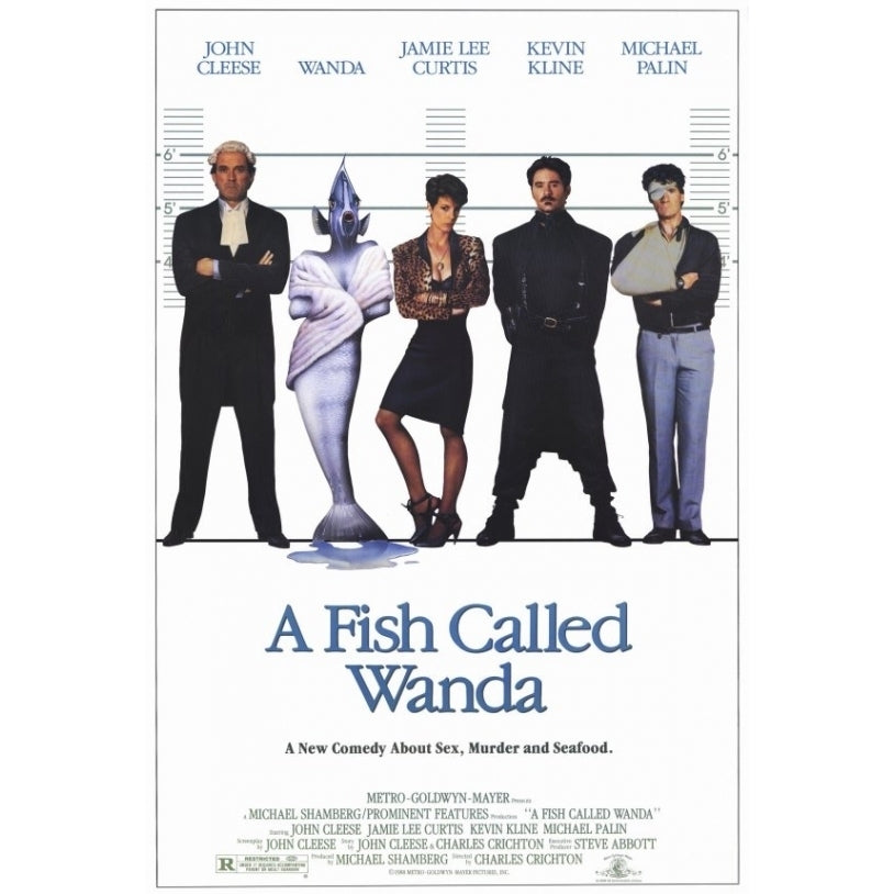 A Fish Called Wanda Movie Poster Print (27 x 40) - Item MOVIF6380 Image 1