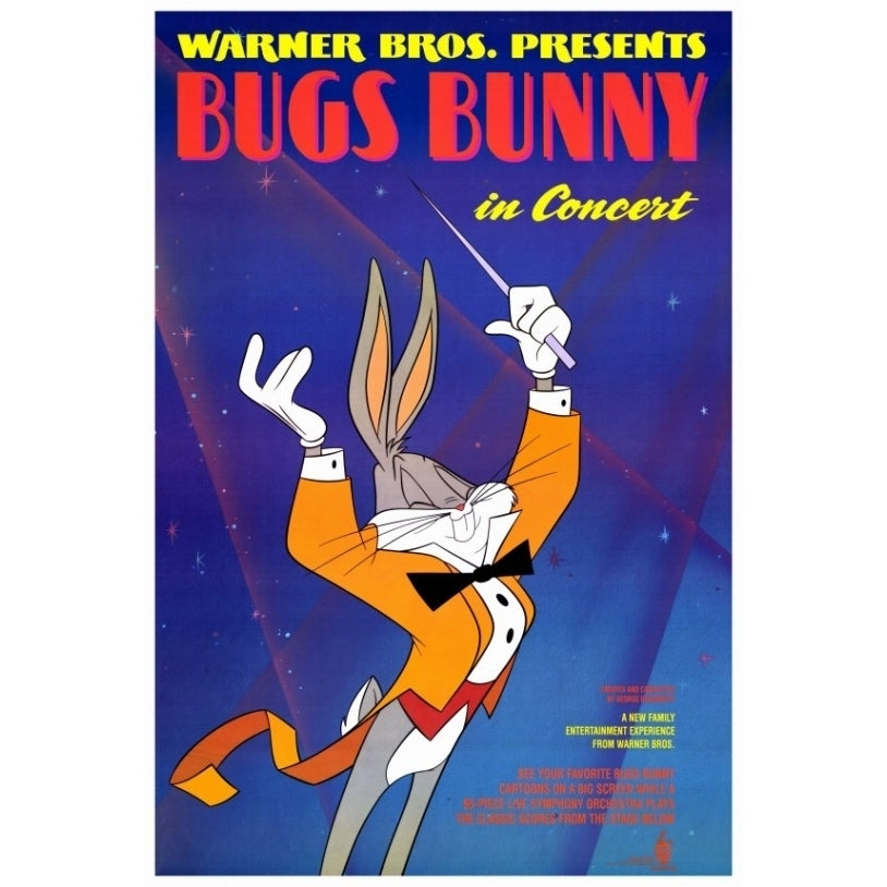 Bugs Bunny in Concert Movie Poster Print (27 x 40) - Item MOVIF6615 Image 1