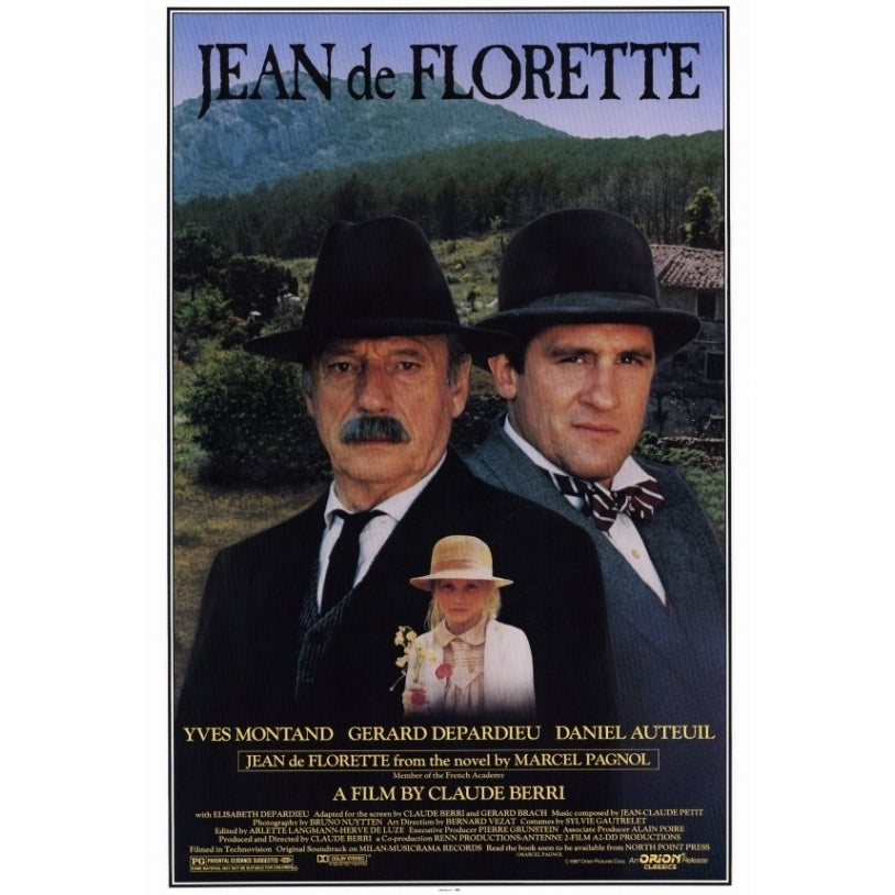 Jean de Florette Movie Poster Print (27 x 40) - Item MOVIF6438 Image 1