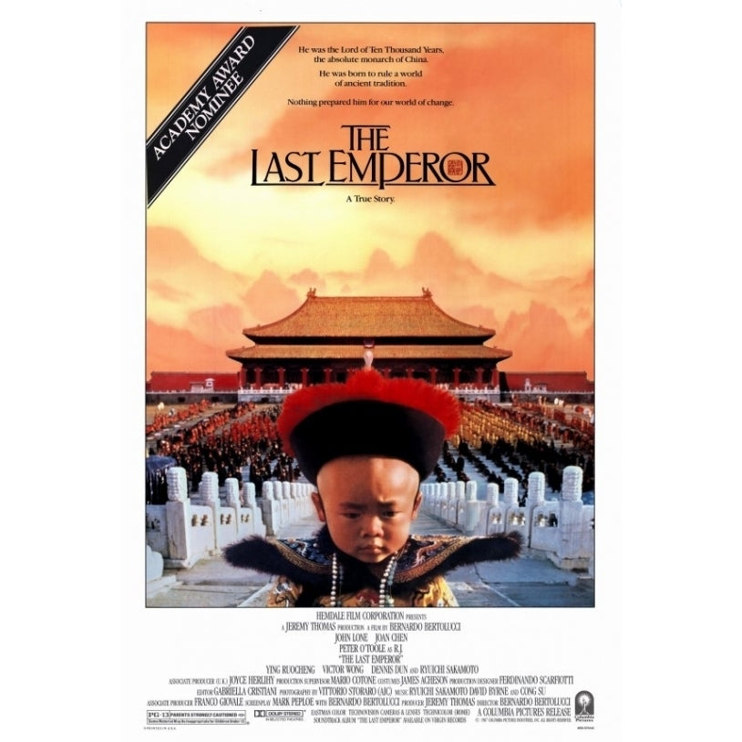 The Last Emperor Movie Poster Print (27 x 40) - Item MOVIF7264 Image 1