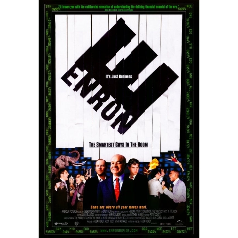 Enron: The Smartest Guys in the Room Movie Poster Print (27 x 40) - Item MOVIF7313 Image 1