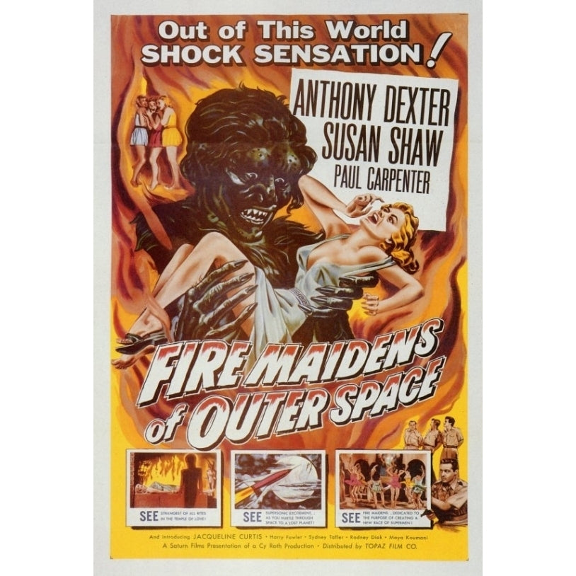 Fire Maidens From Outer Space Movie Poster Print (27 x 40) - Item MOVIF7337 Image 1