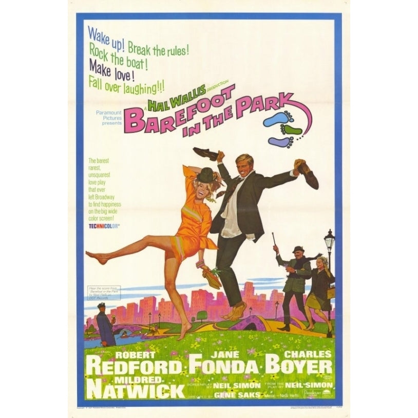 Barefoot in the Park Movie Poster Print (27 x 40) - Item MOVIF7367 Image 1