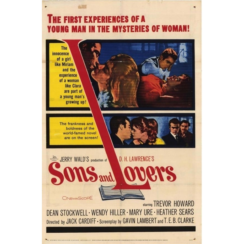 Sons and Lovers Movie Poster (11 x 17) - Item MOVIF8078 Image 1