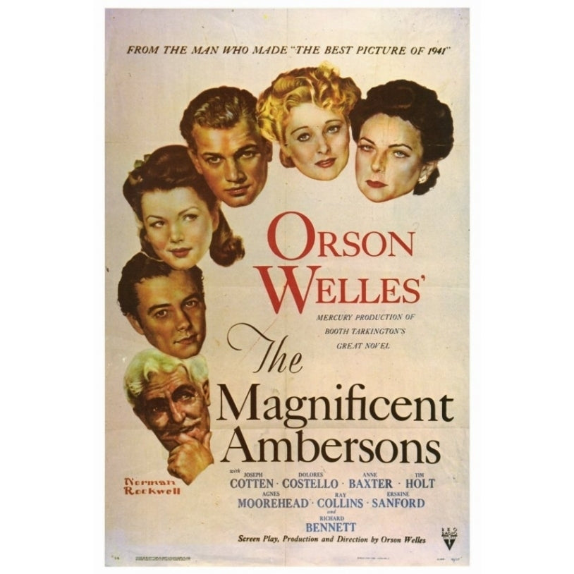 The Magnificent Ambersons Movie Poster Print (27 x 40) - Item MOVIF8177 Image 1