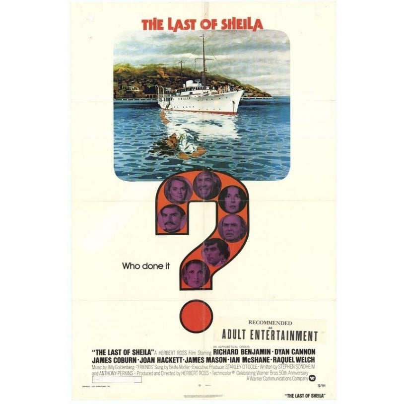 The Last of Sheila Movie Poster (11 x 17) - Item MOVIF8190 Image 1