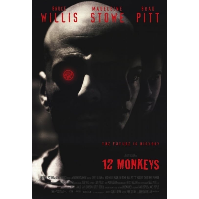 12 Monkeys Movie Poster Print (27 x 40) - Item MOVIF8192 Image 1