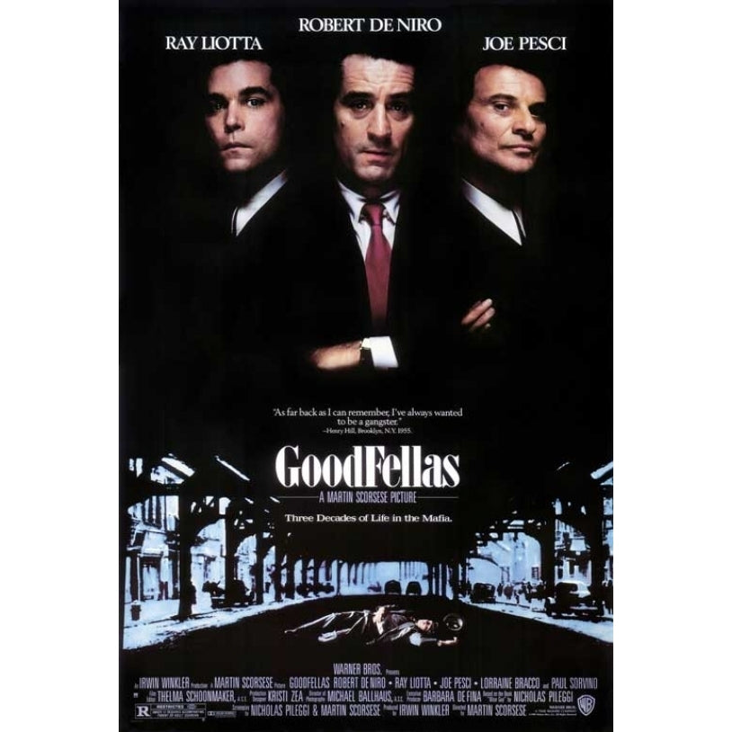 Goodfellas Movie Poster Print (27 x 40) - Item MOVIF8315 Image 1