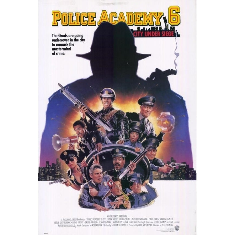 Police Academy 6: City under Siege Movie Poster Print (27 x 40) - Item MOVIF8420 Image 1