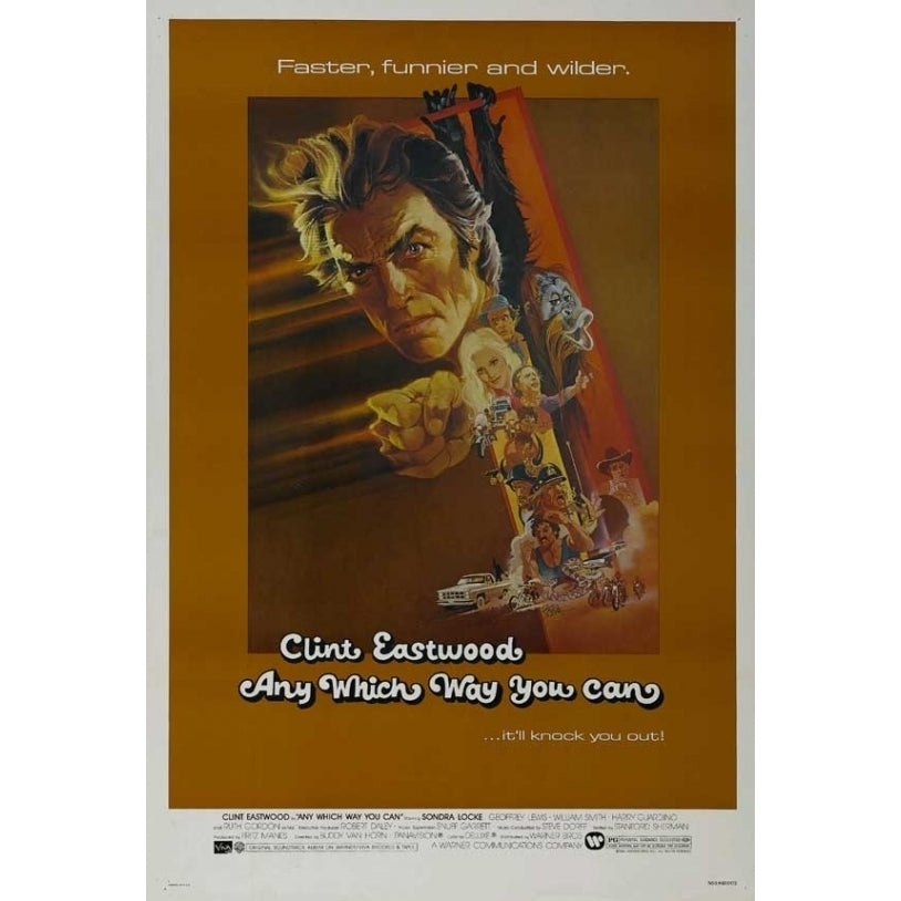 Any Which Way You Can Movie Poster Print (27 x 40) - Item MOVIF9281 Image 1