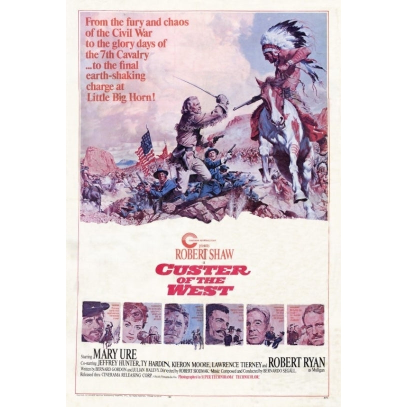 Custer of the West Movie Poster Print (27 x 40) - Item MOVIF9366 Image 1