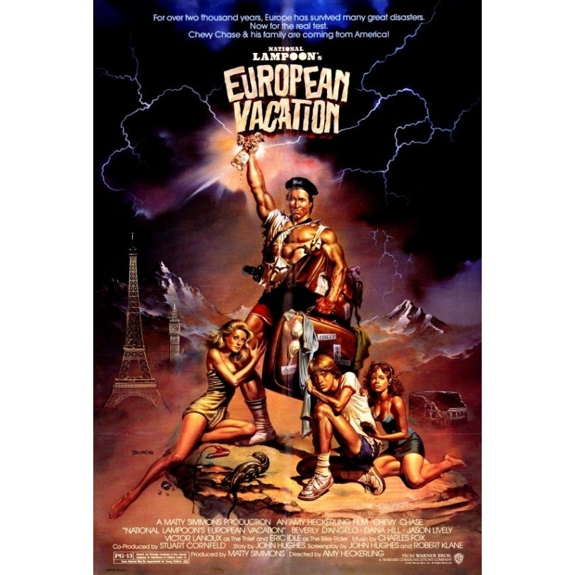 National Lampoons European Vacation Movie Poster Print (27 x 40) - Item MOVIF9370 Image 1