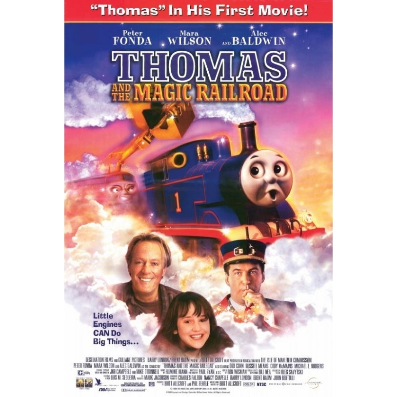 Thomas and the Magic Railroad Movie Poster Print (27 x 40) - Item MOVIF9419 Image 1