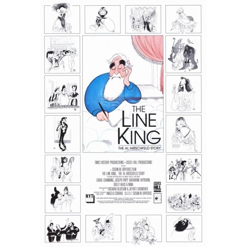 The Line King: The Al Hirschfeld Story Movie Poster Print (27 x 40) - Item MOVIG2811 Image 1