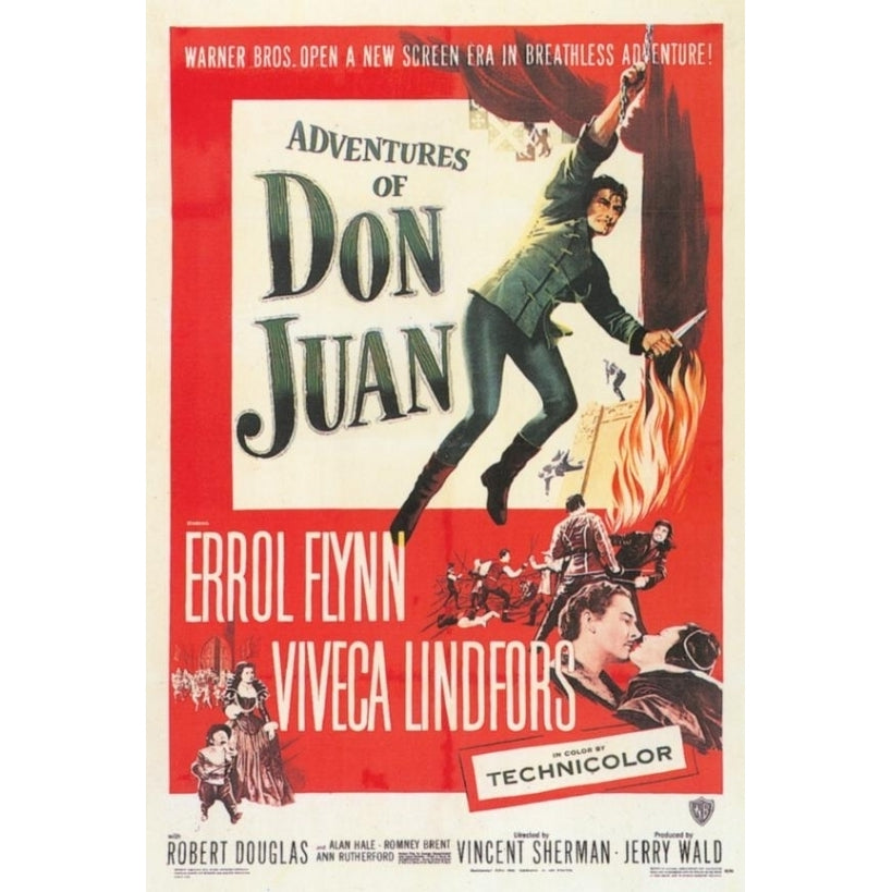 The Adventures of Don Juan Movie Poster (11 x 17) - Item MOVIG3178 Image 1