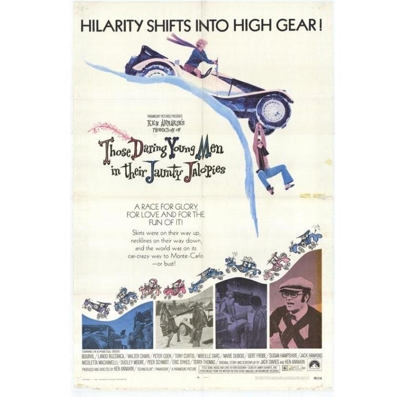 Those Daring Young Men in Their Jaunty Jalopies Movie Poster Print (27 x 40) - Item MOVIH0291 Image 1