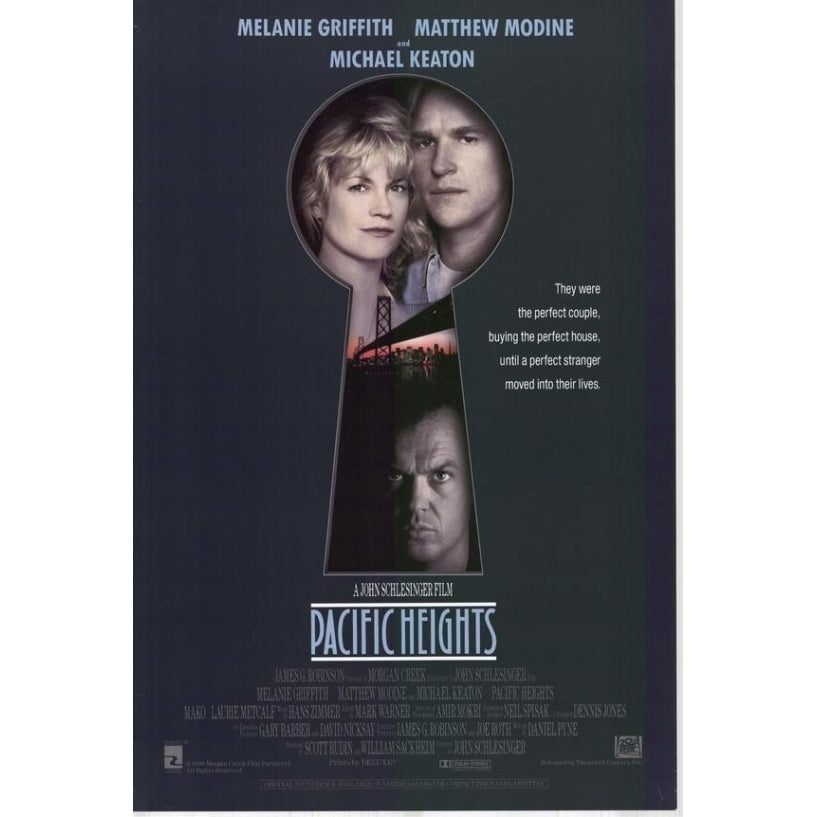 Pacific Heights Movie Poster Print (27 x 40) - Item MOVIH0332 Image 1