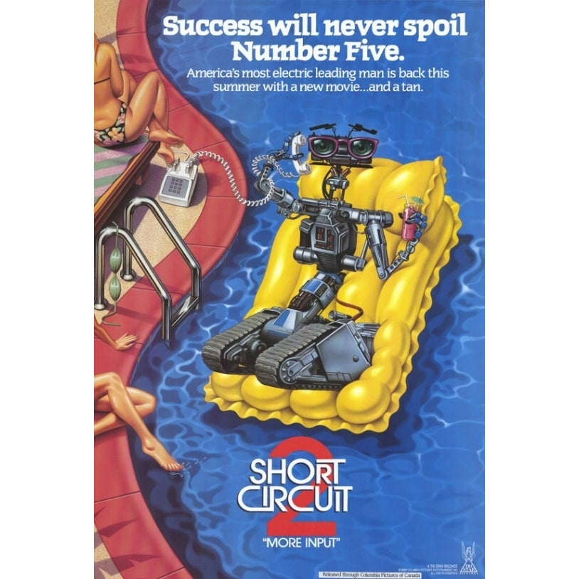 Short Circuit 2 Movie Poster Print (27 x 40) - Item MOVIH0406 Image 1